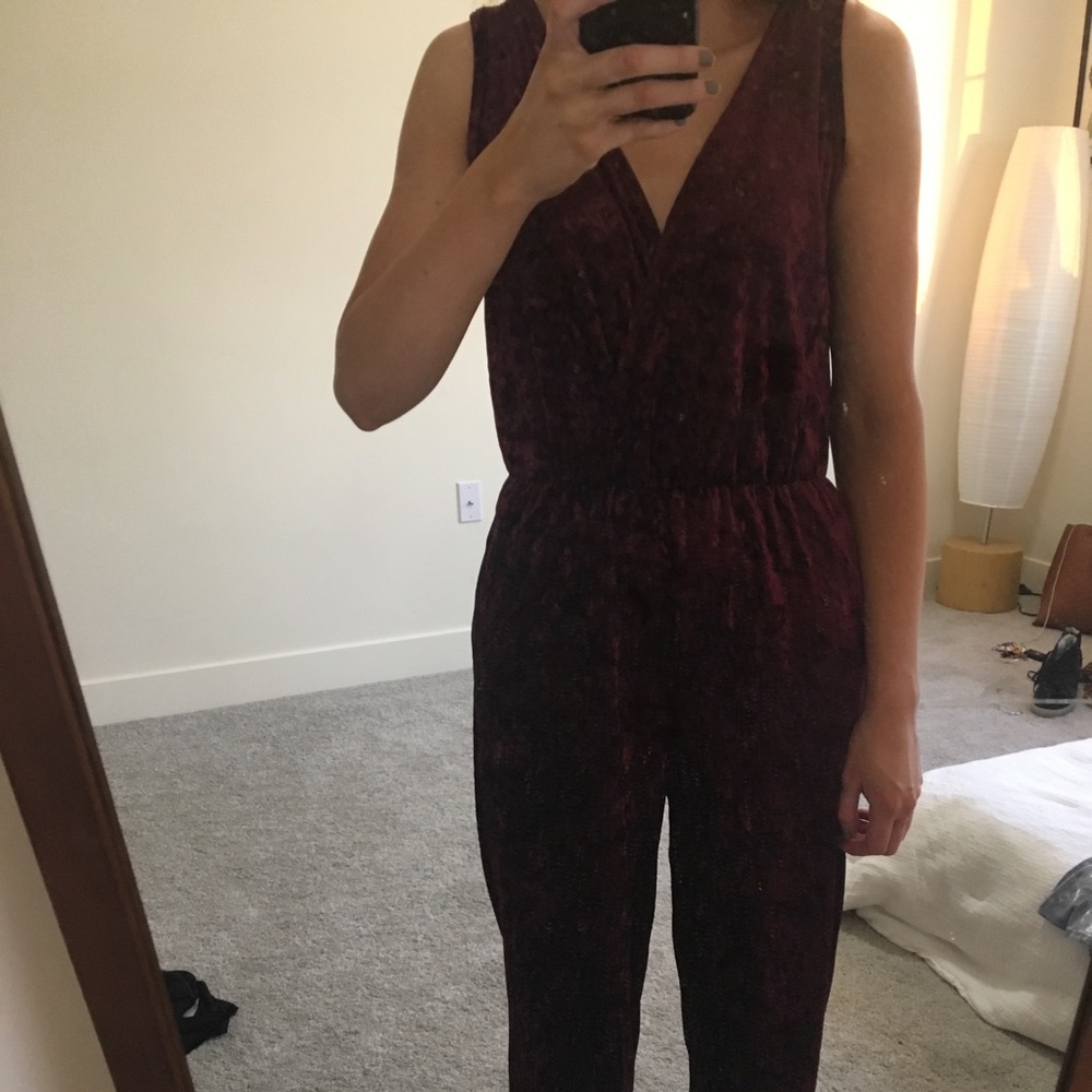 Velvet Jumpsuit